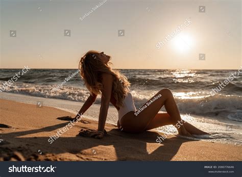 Sexy Blonde On Beach Images Stock Photos Vectors Shutterstock
