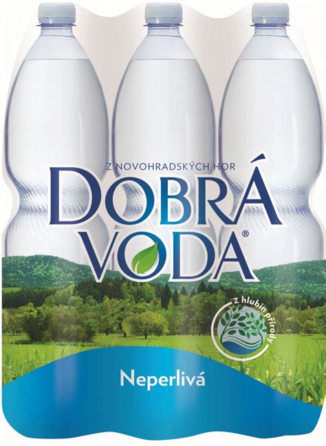 VašeKancelář.cz - Minerální voda Dobrá voda, neperlivá, 6x 1,5 l