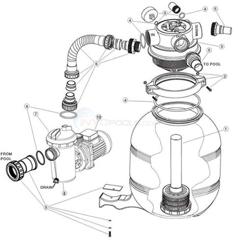 Hayward Sand Filter Valve Diagram