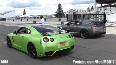 AMS Alpha Nissan GT R Vs Nissan GT R 1000HP Toyota Supra Vs 650HP