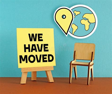moved  shown   text stock image image