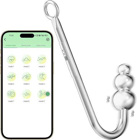 Amazon BDSM Anal Hook Anal Sex Toys App Controlled Vibrator 3 Balls Vibrating Butt Plug