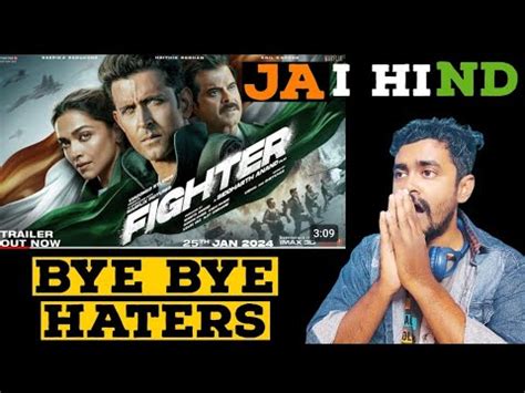 Fighter Official Trailer Reaction Hrithik Deepika Siddharth