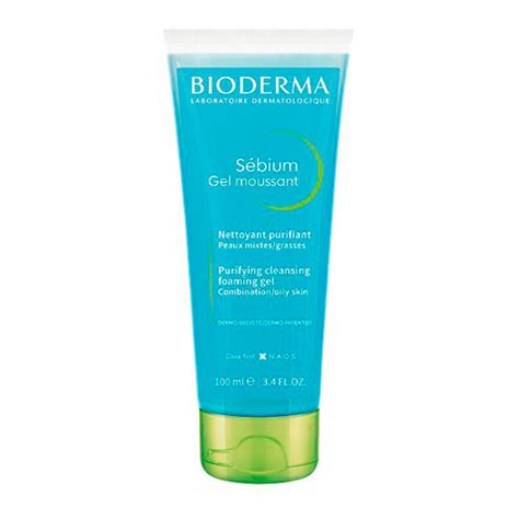 Биодерма Себиум Гель пенящийся очищающий 100 мл (Bioderma Sebium ...