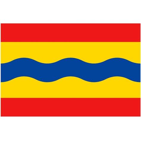 Flag of Overijssel Royalty Free Stock SVG Vector and Clip Art