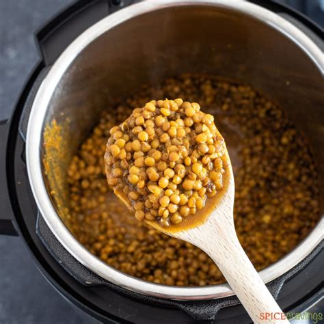 Instant Pot Lentils Soak Or No Soak Spice Cravings