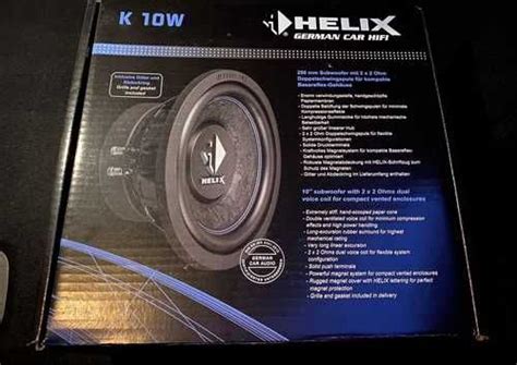 Сабвуфер helix k10w | Festima.Ru - Мониторинг объявлений