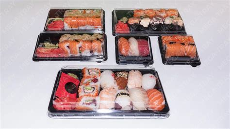 Упаковка для суши и роллов - MEGA-TRAY