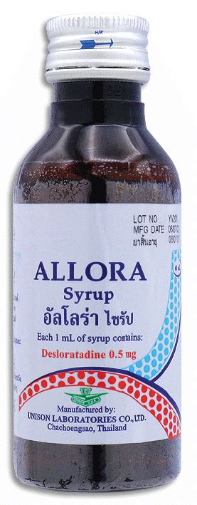 Allora 5allora Syrup Dosage And Drug Information Mims Thailand