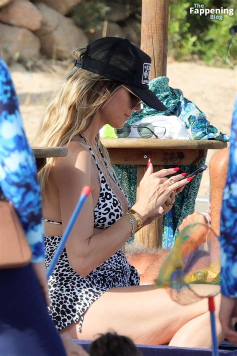 Heidi Klum Flaunts Her Sexy Bikini Body As She Holidays With Tom Kaulitz In Sardinia Photos