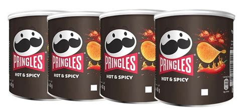 Чипсы Pringles Hot Spicy 40 г 4 шт купить с доставкой по выгодным ценам в интернет