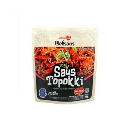 Jual MAMASUKA SAUCE TOPPOKI HOT SPICY 100GR Di Seller Hypermart JACC Thamrin Official Store