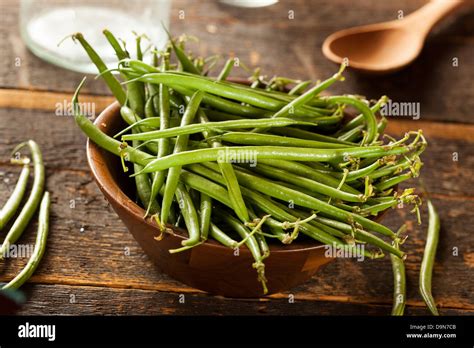 Organic French Beans Hi Res Stock Photography And Images Alamy