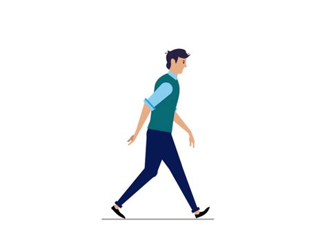 Walking Man Animation 