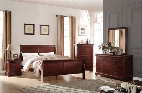 Louis Philippe 6 Piece Bedroom Set Gonzalez Furniture