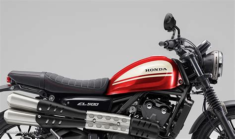 Honda CL250 CL500 phiên bản Scrambler của Rebel 500 sắp được hồi sinh