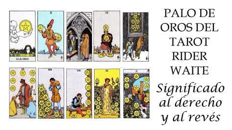 Arcanos Menores Del Tarot Rider Waite Palo De Oros Del Al