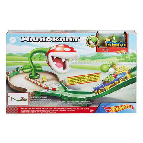 Mattel Hot Wheels Super Mario Kart Piranha Plane Slide Πίστες Επίπεδων GCP GFY Χιονάτη