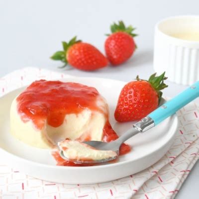 Panna Cotta Met Aardbeien Laura S Bakery