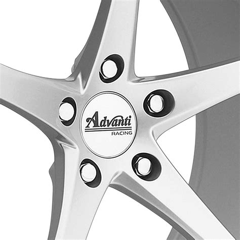 Диски ADVANTI RACING DENARO Silver with Mirror Machined Lip — купить ...