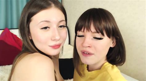 Lesbian Tongue Kissing Close Ups