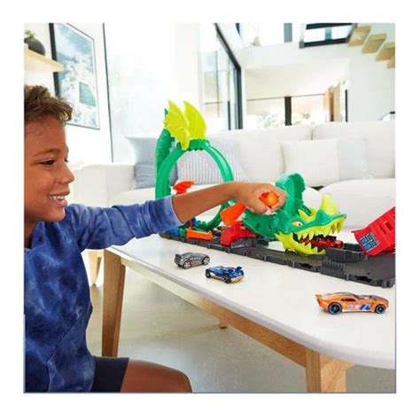 Pista Pica Ataque Do Drag O Hot Wheels City Mattel Hdp Parcelamento Sem Juros