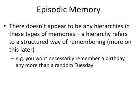 Home Learning Episodic And Semantic Memory
