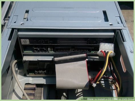 How To Install A Cd Rom Or Dvd Drive 14 Steps With Pictures