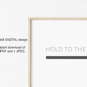 Hold to the Rod, LDS Baptism Gift, Baptism Display, Lds Primary, Minimalist Christian Art, LDS ...