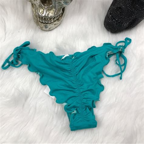 Volcom Swim Volcom Simply Solid Skimpy Scrunch Butt Bikini Poshmark