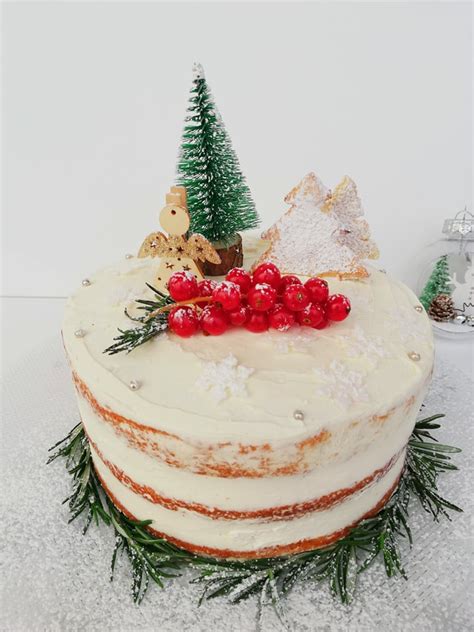 Naked Cake Natalizia Cucina E Non Solo