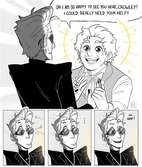Pin By Leni On Good Omens Good Omens Book Cute Gay Best