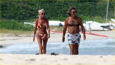 Photo Donatella Versace Bikini 04 Photo 1614371 Just Jared Entertainment News