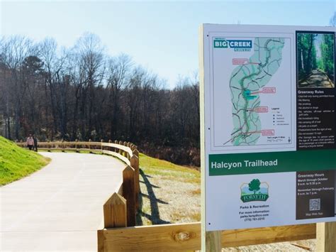 Halcyon Opens Big Creek Greenway Extension Cumming Ga Patch