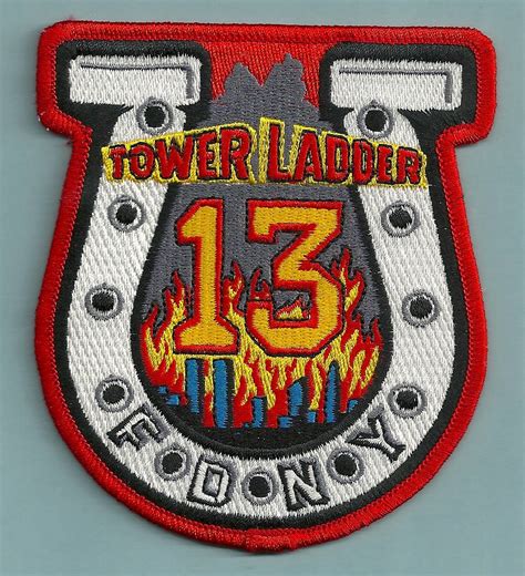 FDNY Manhattan New York Ladder Company 13 Fire Patch