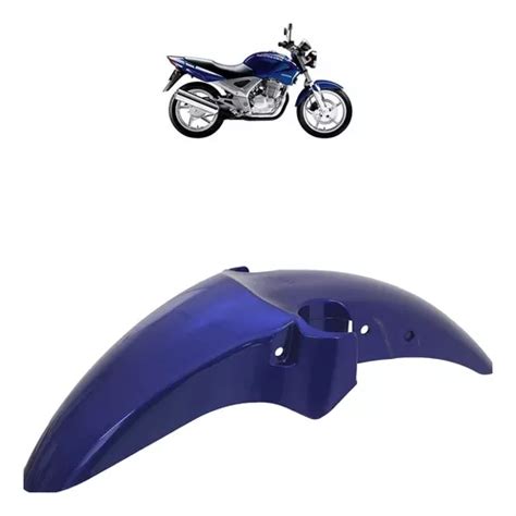 Paralama Dianteiro Cbx 250 Twister 2001 2002 Azul Perolizado Frete Grátis