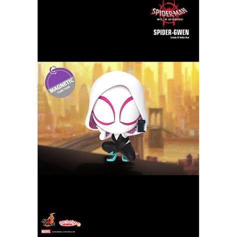 Spider Man Into The Spider Verse Spider Gwen Cosbaby Hot Toys Bobble