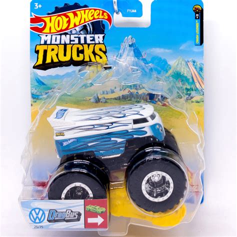 Hot Wheels Monster Trucks Volkswagen Drag Bus Shopee Brasil
