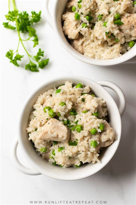 Easy Skillet Chicken and Rice Recipe (with Peas) - Simple Everyday Recipes