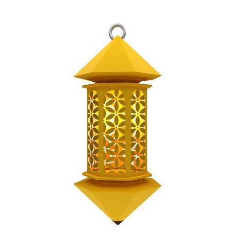 3D Rendering Of Light Lantern 10921648 PNG