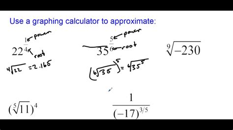 Rational Exponent Simplifying Calculator