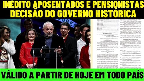 In Dito Acabou De Sair Nota Do Inss E Pega Todos Aposentados E