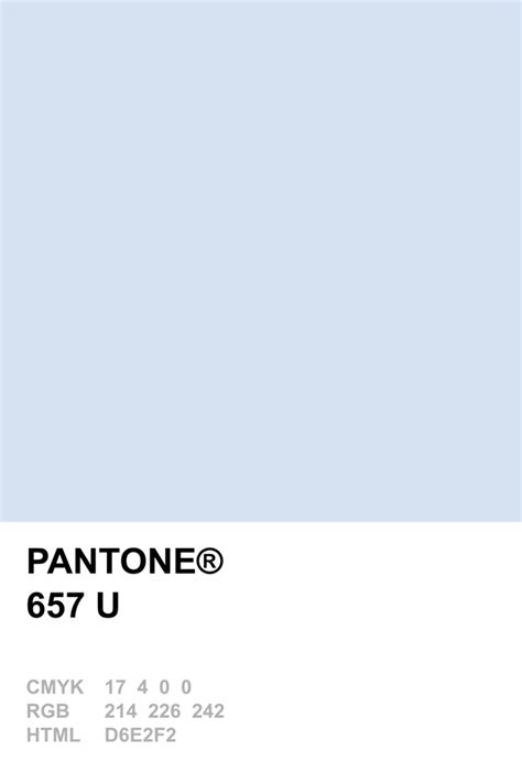 Pantone 657 U | Pantone color, Pantone colour palettes, Pantone color chart