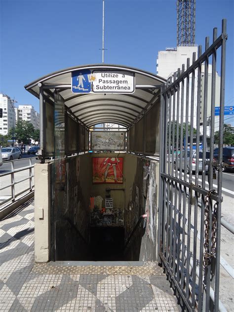 São Paulo 360 Guia Cultural Passagem Subterrânea Parada Paulista