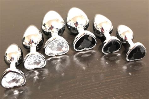 Anal Jewelry Princess Plug Heart Shaped Diamond Anal Plug Etsy