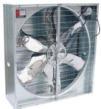 Осевой оконный вентилятор ВО 1400 мм с жалюзи - купить по недорогой ...