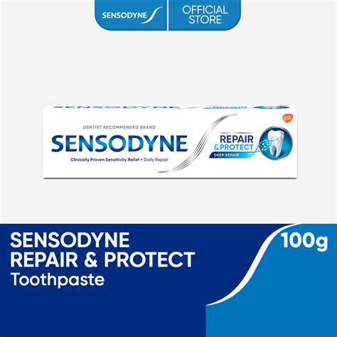 Sensodyne Repair & Protect Toothpaste 100g for Targeted Protection of Sensitive Teeth | Shopee ...