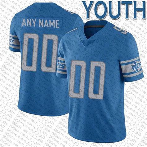 Amon Ra St Brown Sam Laporta Football Jersey David Montgomery Jared