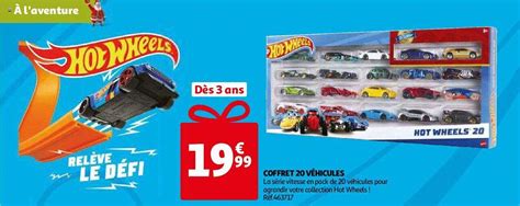 Promo Coffret V Hicules Hot Wheels Chez Auchan Icatalogue Fr