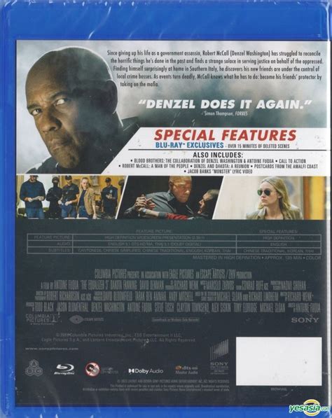 Yesasia The Equalizer 3 2023 Blu Ray Hong Kong Version Blu Ray